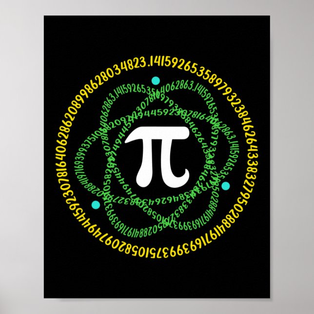 Science Math Teacher Shirts Poster (Framsidan)