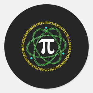 Science Math Teacher Shirts Runt Klistermärke