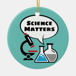 Science Matters Tal Bubble Design Ornament