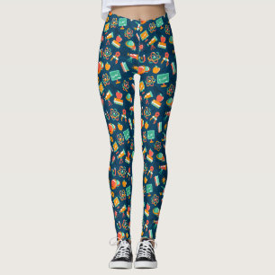 Science Meets Stil: Vibrant Scientist Leggings