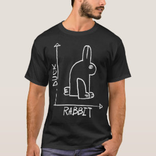Science Nerd Anka eller Rabbit Physics Math Geek T Shirt