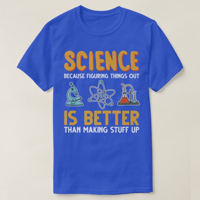 Science Nerd Chemistry Geek Teacher Student Saying T Shirt (Design framsida)
