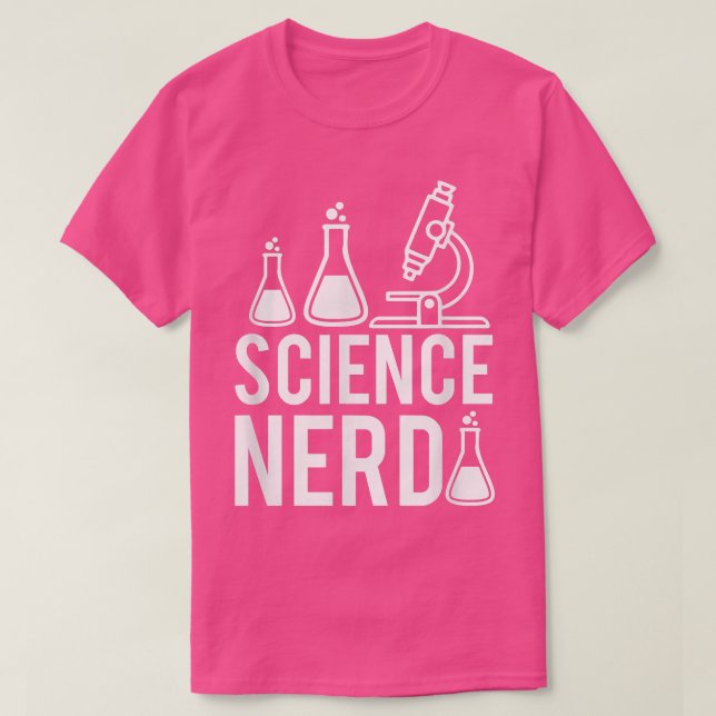 Science Nerd Science Chemistry Biology Physics Tea T Shirt (Design framsida)