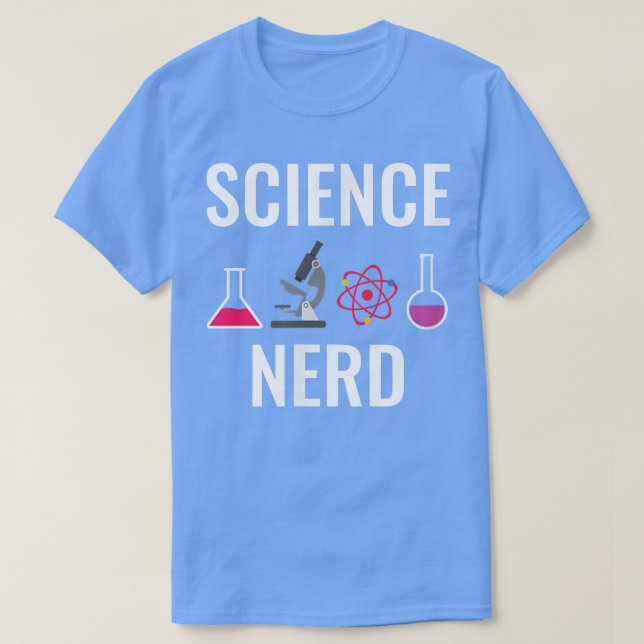 Science Nerd T Shirt (Design framsida)