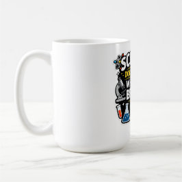 Science Over Belief – Funny Science Quote Design Kaffemugg