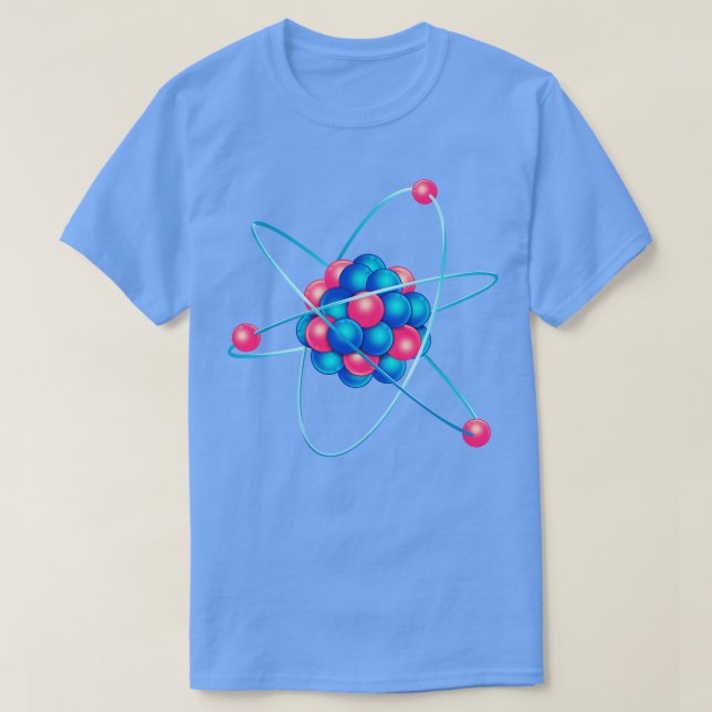 Science Particle Atom Chemistry T Shirt (Design framsida)