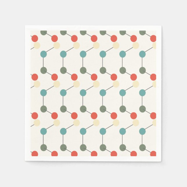 Science Party Laboratory Chemistry Fair Birthday Pappersservett (Framsidan)