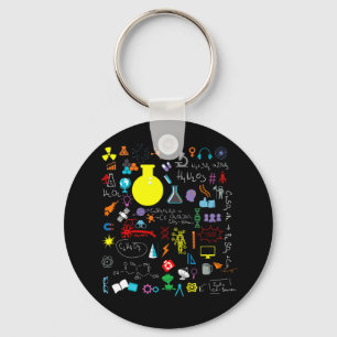 Science Physic Math Chemistry Biology Astronomy Nyckelring
