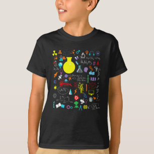Science Physic Math Chemistry Biology Astronomy T Shirt