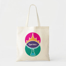 Science Princess (Bold) Basic Tote Tygkasse