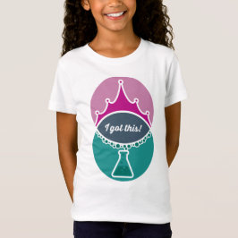 Science Princess (Muted) Girls Shirt T
