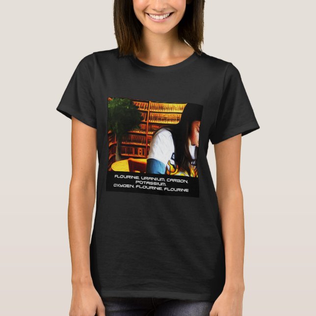 Science Pun T Shirt (Framsida)