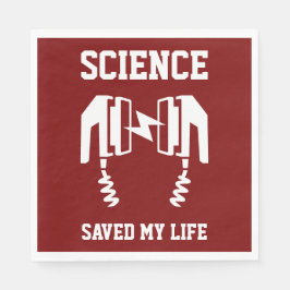 Science räddade mitt liv pappersservett