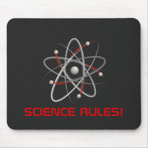 SCIENCE REGLER! Atom (004a)   Geek Mousepads Musmatta
