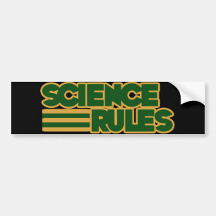 Science Regler Bildekal