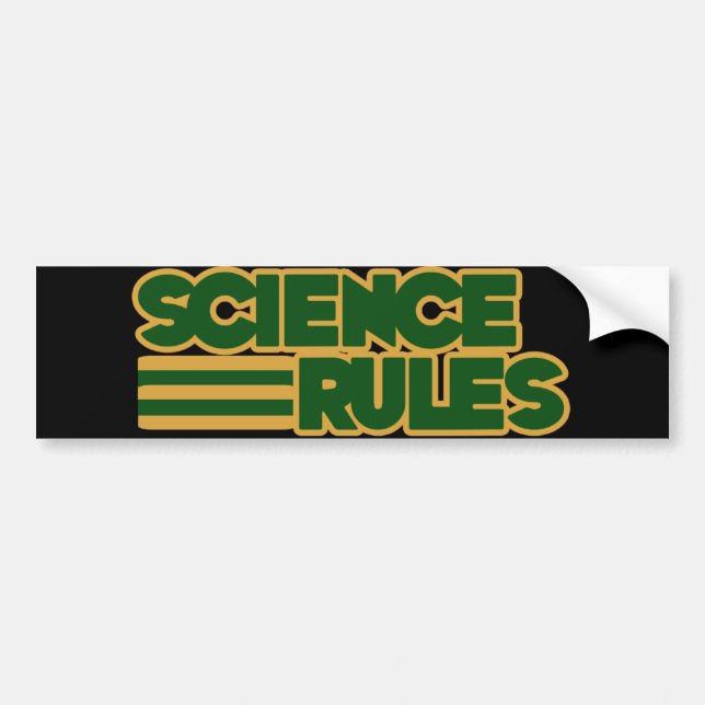Science Regler Bildekal (Framsidan)