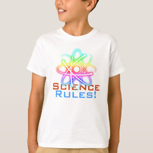 Science Regler! - Färgfull atom (001) T-shirt