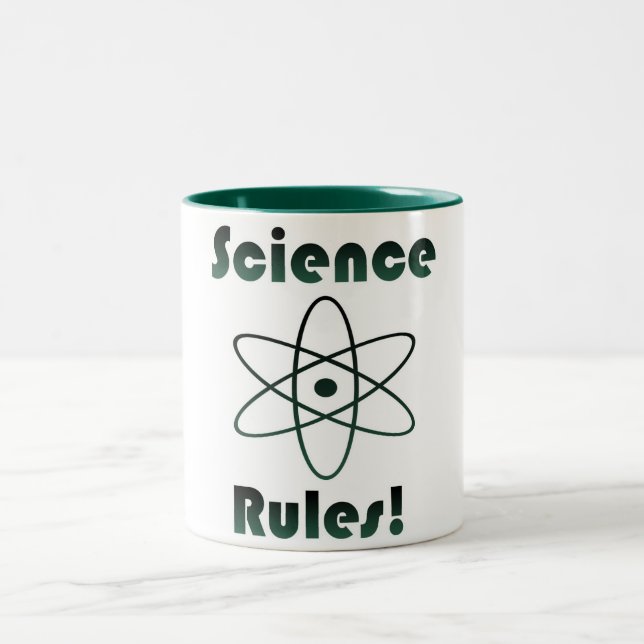 Science Regler Geek Två-Tonad Mugg (Center)