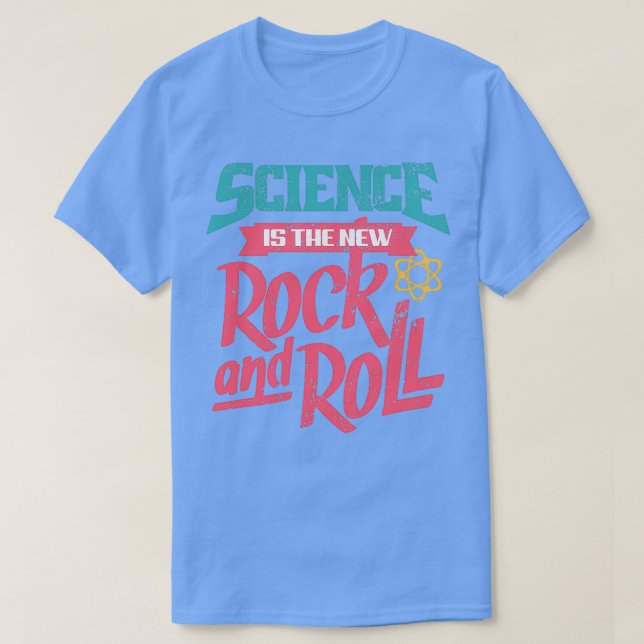 Science Rock and roll T Shirt (Design framsida)