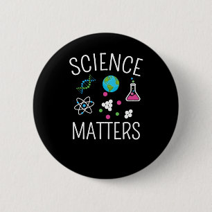Science S - Funny Science Pun Sticker1 Knapp