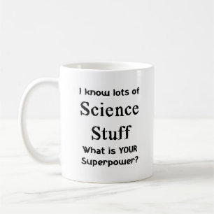 science saker kaffemugg