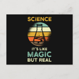 Science Say Magic Real Vykort