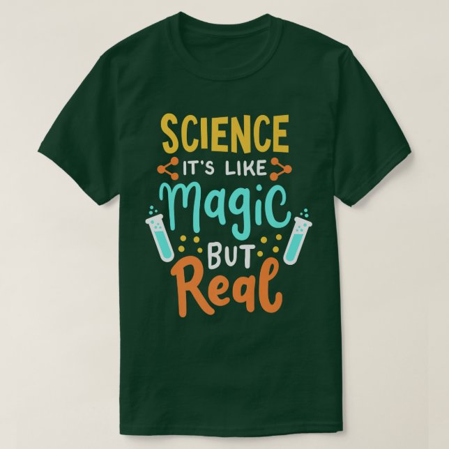 Science Scientist Teacher Student Chemist Physicis T Shirt (Design framsida)