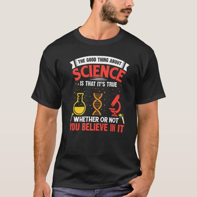 Science Shirt Bra Sak Om Science T (Framsida)