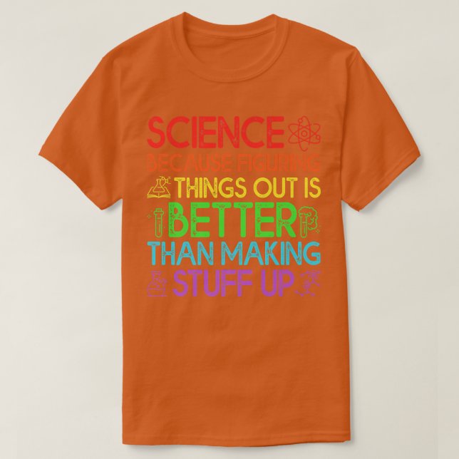 Science Shirt, Science Shirt, Science Is Real, Sci T Shirt (Design framsida)