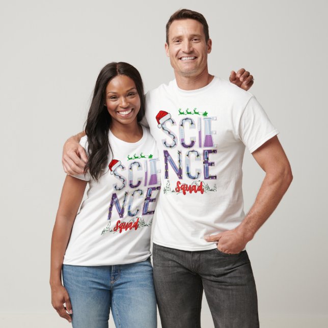 Science Squad Celebrerar Kunskap Utforskning T Shirt (Unisex)