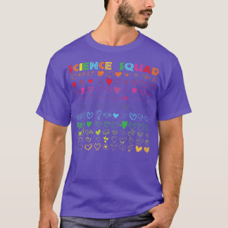 Science Squad Teacher Student Technology Ingenjör T Shirt