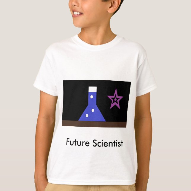 Science Star, Framtida forskare T Shirt (Framsida)