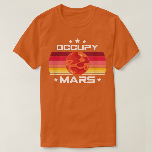Science, Stem Occupy Mars Stem Studenter Apparel 2 T Shirt (Design framsida)