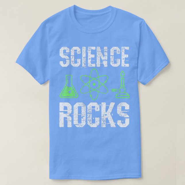Science Sten Biolog Chemistry Physics Eacher T Shirt (Design framsida)