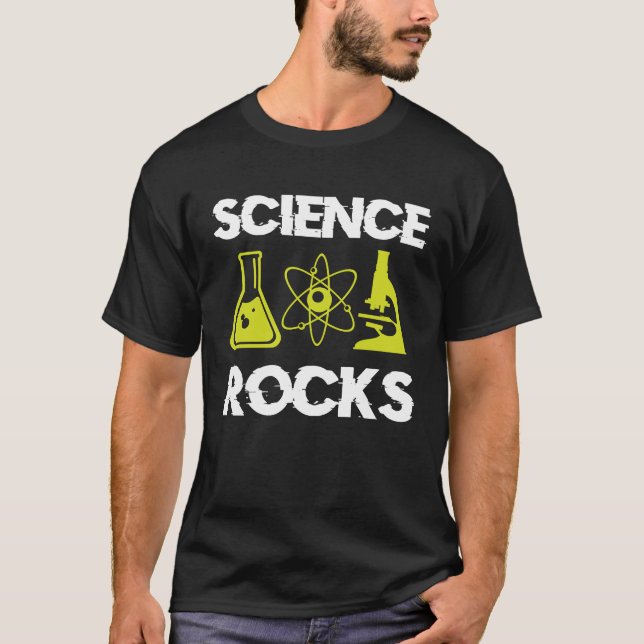 Science Sten Chemist Science Chemistry T Shirt (Framsida)