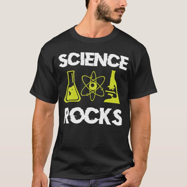 Science Sten Chemist Science Chemistry T Shirt (Framsida)