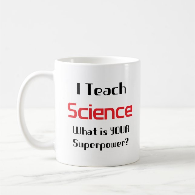 science teach kaffemugg (Vänster)