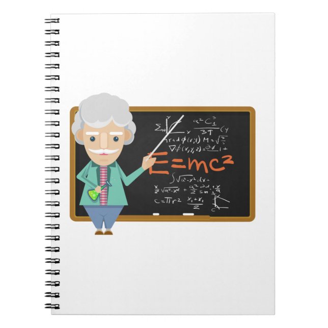 Science Teacher EMC2 Formel Anteckningsbok (Framsidan)