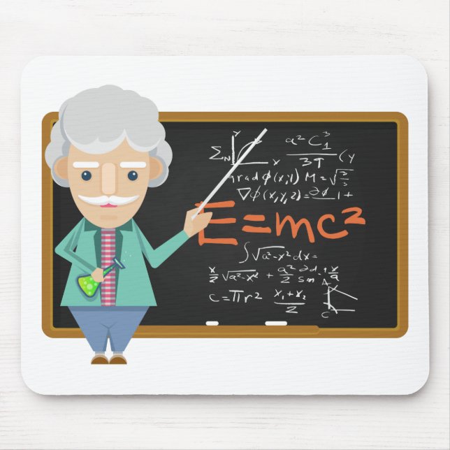 Science Teacher EMC2 Formel Musmatta (Framsidan)