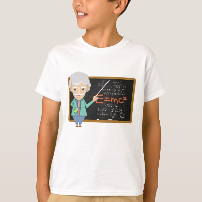 Science Teacher EMC2 Formel T Shirt (Framsida)