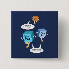 Science Teacher Funny Geek Gag Knapp