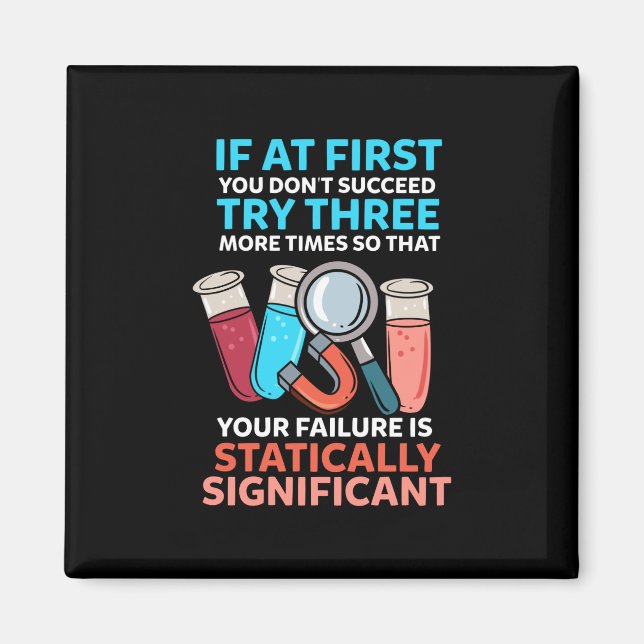 Science Teacher Funny Science Magnet (Framsidan)