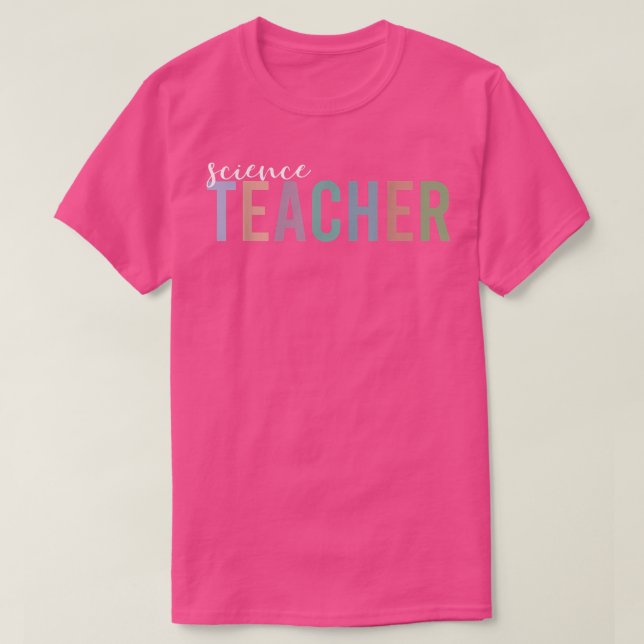 Science Teacher Gifts Back to school Science Teach T Shirt (Design framsida)