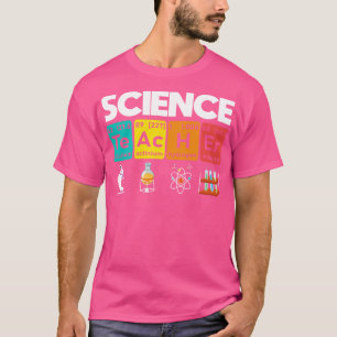 Science Teacher Inslag T Shirt