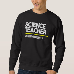 Science Teacher Original Influencer Mitten High Sc Lång Ärmad Tröja