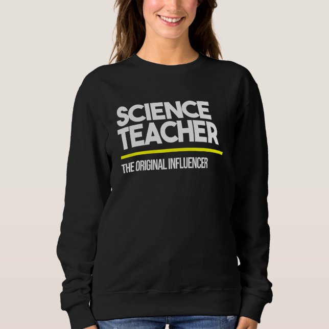 Science Teacher Original Influencer Mitten High Sc T Shirt (Framsida)