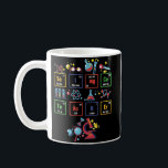 Science Teacher Periodic Bord Chemistry Inslag Kaffemugg<br><div class="desc">Den underbara forskarläraren Periodic Bord Chemistry Inslag Julafton Gift-klädsel för manar, kvinnor, barn, ungdom, tonåring, pojkar, flickor, vetenskapslärare, periodiskt bord, forskarlärare, professor, studenter, kemi inslag, vetenskapliga utdrag och lustig kemi T. Den här coolan Science Teacher Periodic Bord Chemistry Inslag Julafton Gift Outfit skulle göra en underbar födelsedagspresent, julklapp eller gåva...</div>