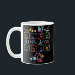 Science Teacher Periodic Bord Chemistry Inslag Kaffemugg<br><div class="desc">Den underbara forskarläraren Periodic Bord Chemistry Inslag Julafton Gift-klädsel för manar, kvinnor, barn, ungdom, tonåring, pojkar, flickor, vetenskapslärare, periodiskt bord, forskarlärare, professor, studenter, kemi inslag, vetenskapliga utdrag och lustig kemi T. Den här coolan Science Teacher Periodic Bord Chemistry Inslag Julafton Gift Outfit skulle göra en underbar födelsedagspresent, julklapp eller gåva...</div>