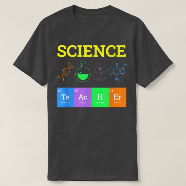 Science Teacher Periodically Chemistry Physics Stu T Shirt (Design framsida)