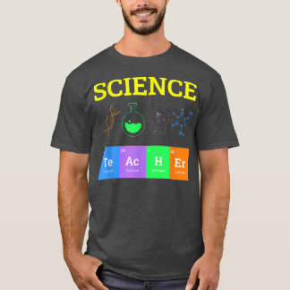 Science Teacher Periodically Chemistry Physics Stu T Shirt